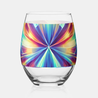 Verset Quantum - Verre à vin Prismatic Starburst