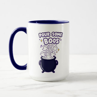 Versez Quelques Bos Mug | Amusante tasse Ghost pou