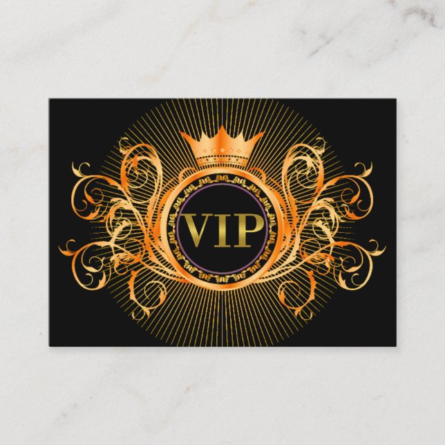Version 2 VIP Carte de visite / Pass / Invitation (Devant)