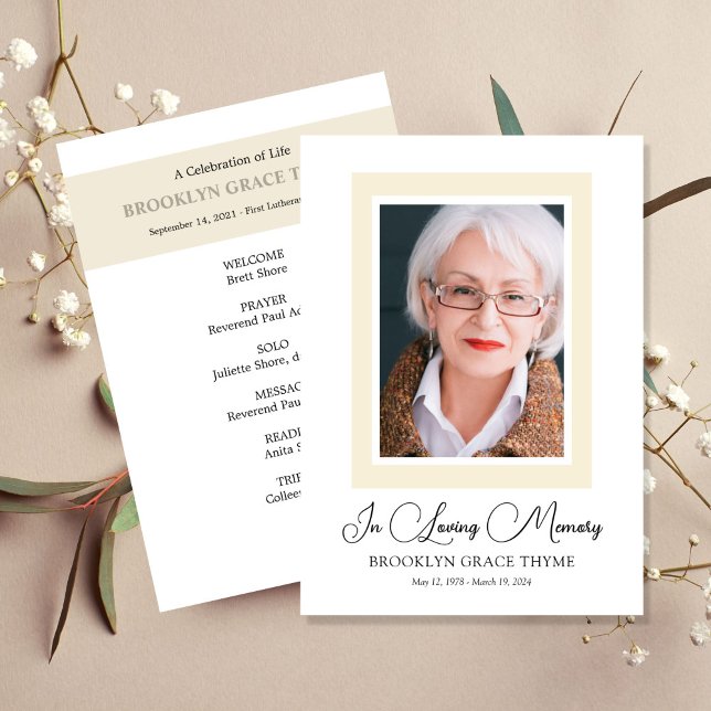 Version imprimable Programme de célébration de la  (Créateur téléchargé)