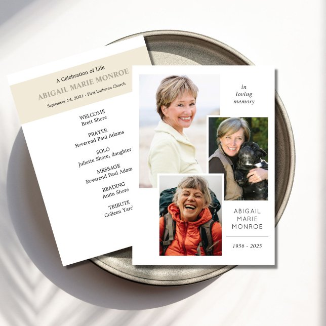 Version imprimable Programme de célébration de la  (Créateur téléchargé)