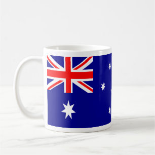 Version large de tasse australienne de drapeau