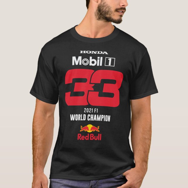 VERSTAPPEN RBR 2021 CHAMPION Classic T-Shirt (Devant)