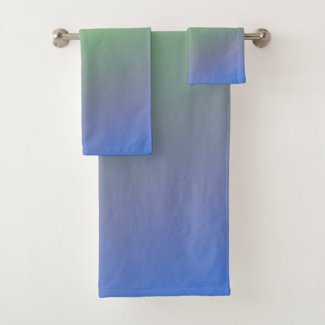 Vert bleu arc-en-ciel texture abstraite motif art  (En situation)