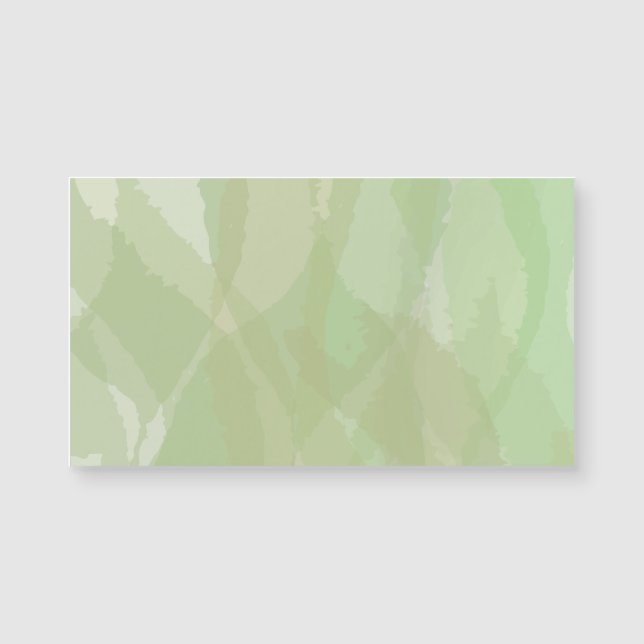 Vert, cool, aquarelle tendance motif abstrait (Devant)