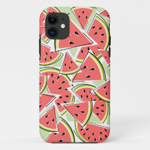 Vert coque iphone pastèque