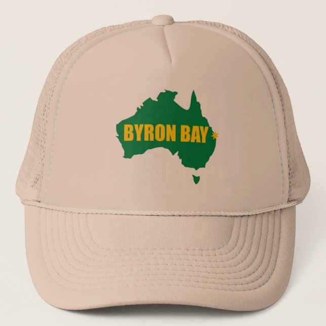 Vert de baie de Byron et casquette de carte d'or (Devant)