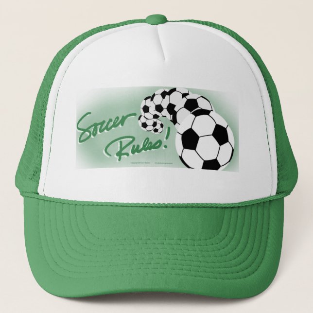 Vert de CASQUETTE du FOOTBALL (Devant)