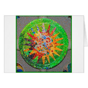 Vert de détail de Gaudi