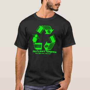 Vert de Soylent vous êtes qui vous mangez. T-shirt