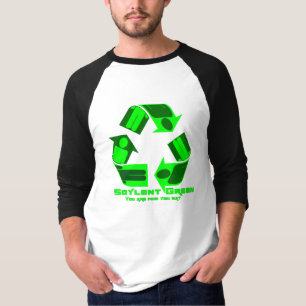 Vert de Soylent vous êtes qui vous mangez. T-shirt