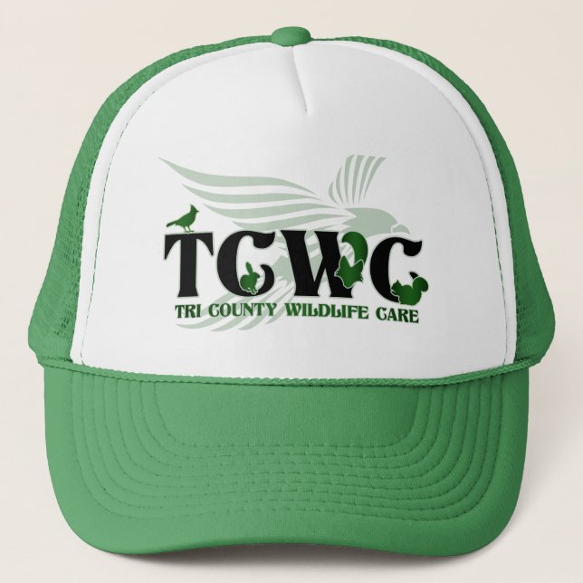 Vert du casquette | de logo de TCWC (Devant)