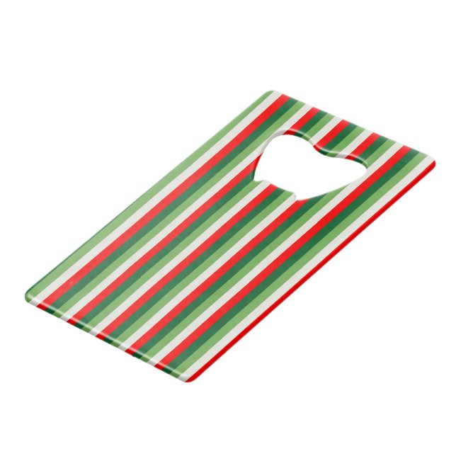 Vert, étoile blanche et trèfle rouge rayures fines (Dos Angle)