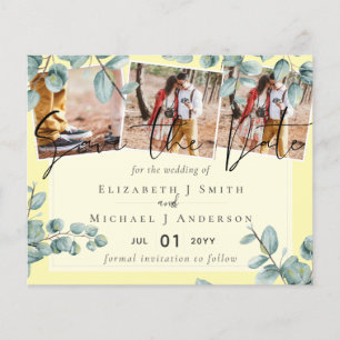 Vert Eucalyptus Lilac Citron gris Mariage