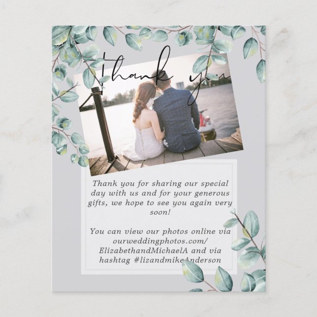 Vert Eucalyptus Lilas Gris Citron Mariage (Devant)