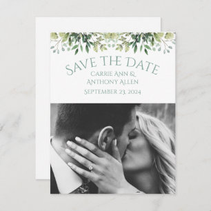 Vert mariage Eucalyptus Aquarelle