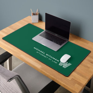 VERT Minimal Monogramme Initiale ENTREPRISE COMMER