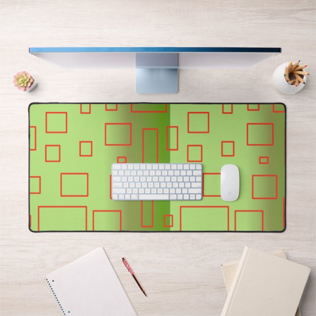 Vert Motif moderne (Bureau 1)