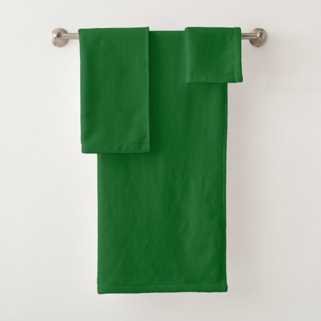 Vert pin de forêt couleur unie (En situation)