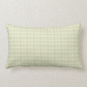 Vert sauge en pastel et coussin lombaire