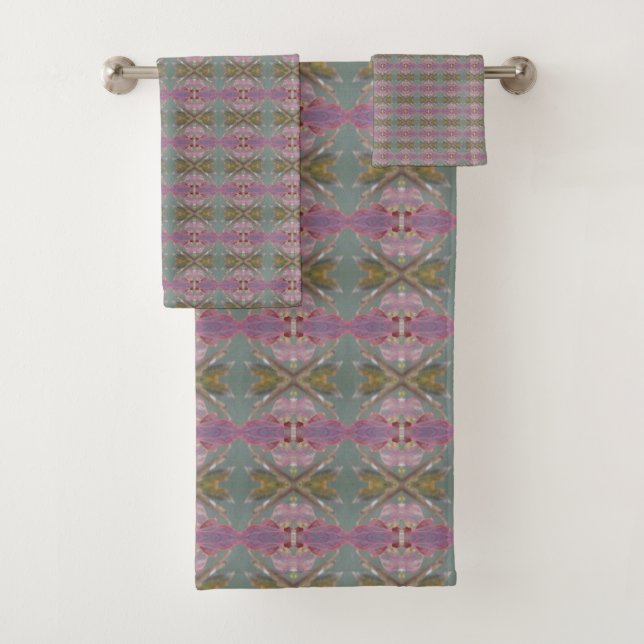 Vert turquoise Et Mauve (En situation)