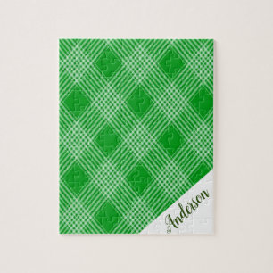 Vert Vélo Plaid Jigsaw Puzzle Daisy