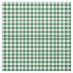 Verte et blanc En vichy tissu Motif