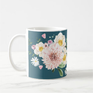 Verte, Fleurs Café Tee Mug Drinkware