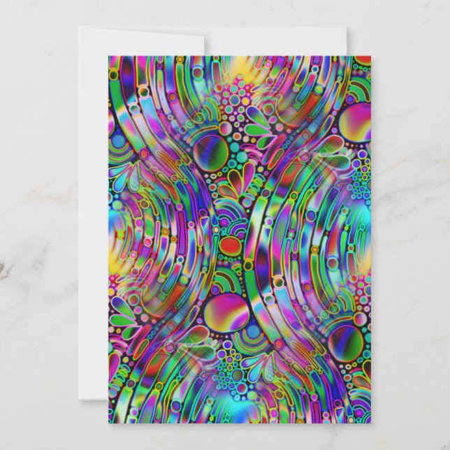 Very colorfully abstract forms art 1 (Devant)