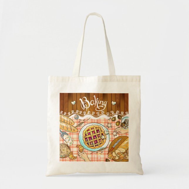 Very Cute Bakery Sign Tote Bag (Devant)