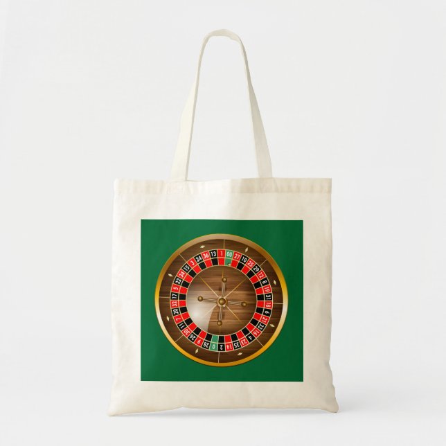 Very Fun American Roulette Wheel Image Tote bag (Devant)