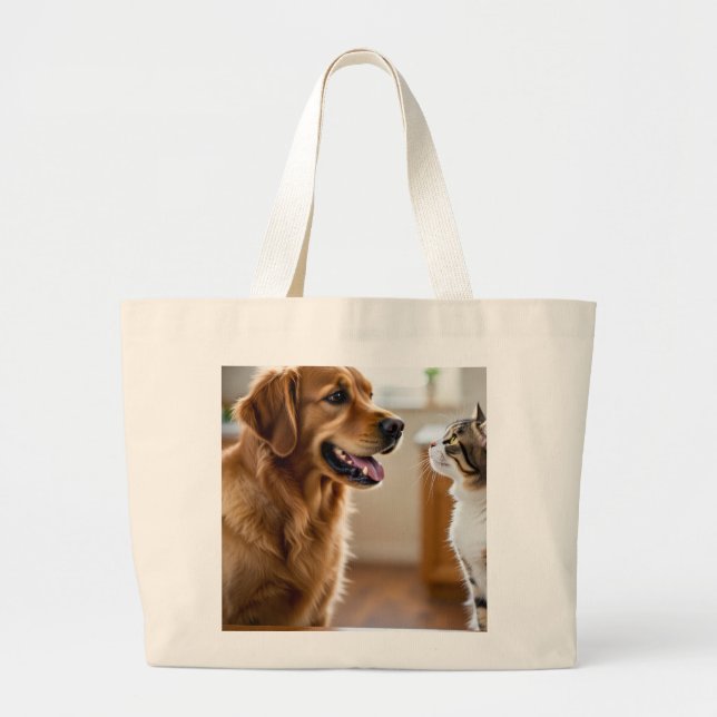 Very nice and beautiful looking design on Tote Bag (Devant)