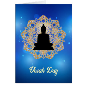 Vesak Day Bouddha et Mandala Vaisakha Purnima