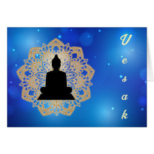 Vesak Day Bouddha et Mandala Vaisakha Purnima