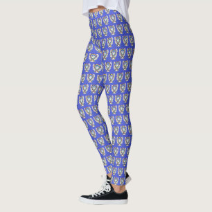 Vessie Cancer Sensibilisation Ruban Angel Leggings