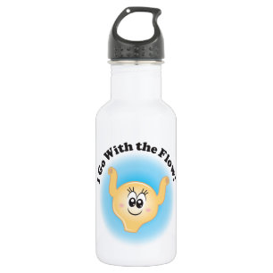 Vessie de Billie "je vais avec la bouteille d'eau