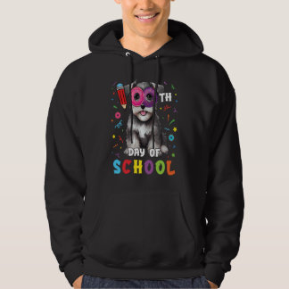 Veste À Capuche 100E Jour De L'École Schnauzer Chien Donut 100 Jou