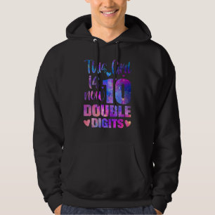 Veste À Capuche 10e anniversaire Cadeau Cette fille est maintenant