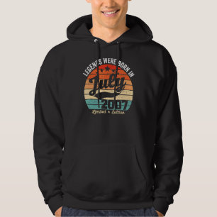 Veste À Capuche 15ème Anniversaire vintage Légendes Sont Nées Le 2
