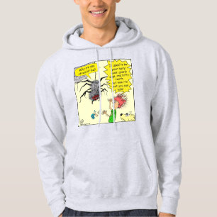 Veste À Capuche 1605 Caricature De La Peur Des Araignées
