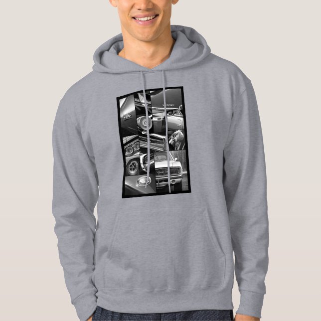 Veste À Capuche 1968 1969 1970 Chargeur de pont R/T 500 HEMI Dayto (Devant)