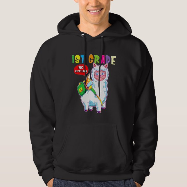 Veste À Capuche 1ère classe sans problème mignonne première classe (Devant)