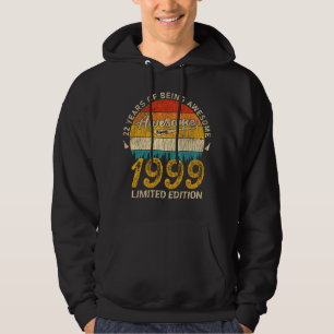 Veste À Capuche 26 Ans 1999 Retro Awesome 26e anniversaire Cadeau
