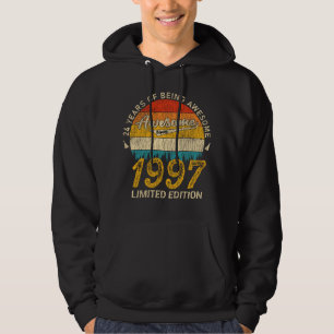 Veste À Capuche 28 Ans Anniversaire Retro Awesome 28e anniversaire