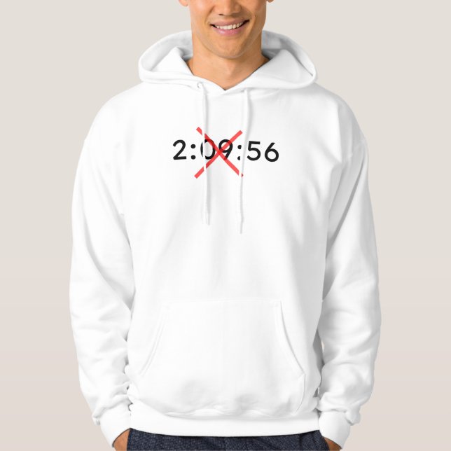 VESTE À CAPUCHE 2:09:56...PAS QUESTION ! (Devant)