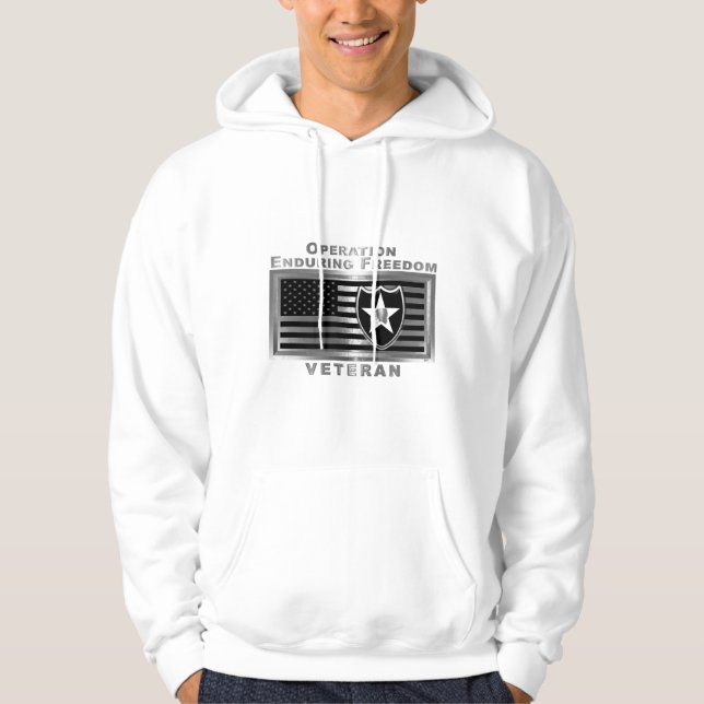 Veste À Capuche 2e division d'infanterie Vétérinaire de la FEO (Devant)