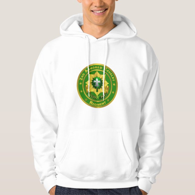 Veste À Capuche 2e Régiment de cavalerie blindée (Devant)