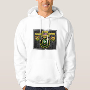 Veste À Capuche 2e Régiment de cavalerie blindée "toujours prêt"
