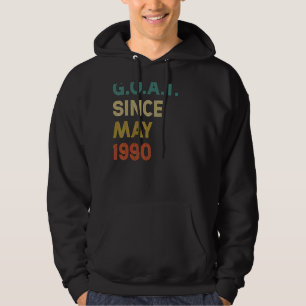 Veste À Capuche 32e anniversaire 32 ans chèvre depuis mai 1990