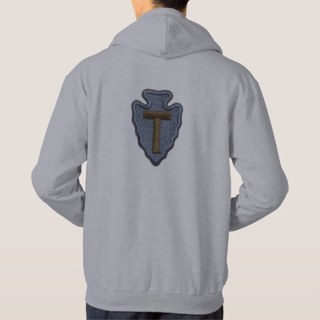Veste À Capuche 36e division d'infanterie d'identité anciens comba (Dos)